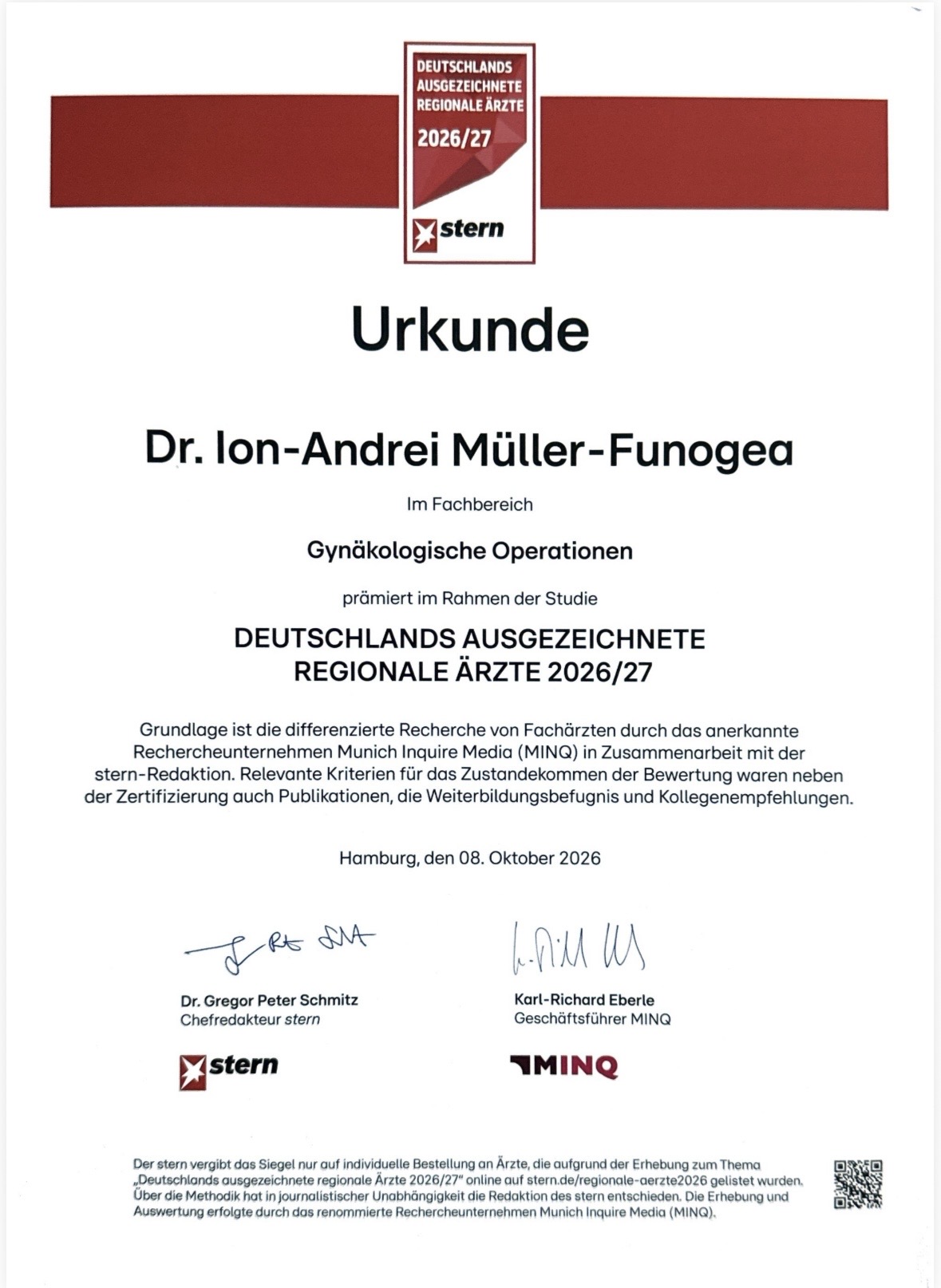 Dr. Ion-Andrei Mueller-Funogea